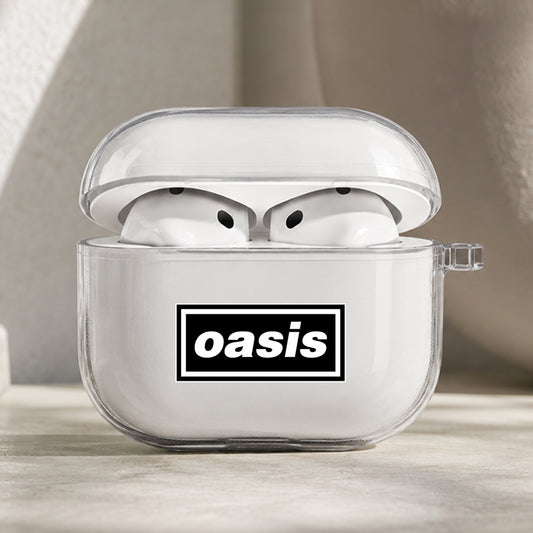 Oasis Rock Band Protective Apple AirPods Pro 3 Clear Case | Shockproof Cover