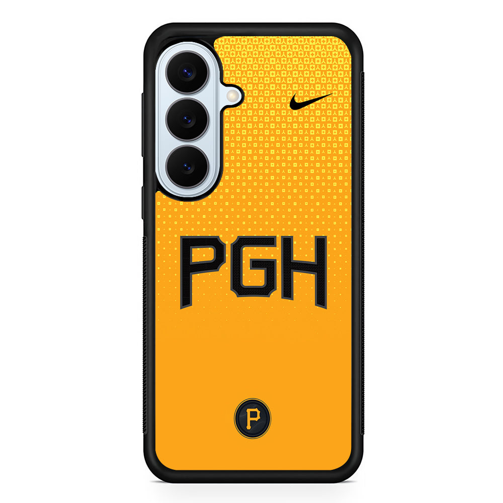 MLB Pittsburgh Pirates Yellow Nike Samsung Galaxy S26 Plus Case | Lightweight Protective Phone Cover
