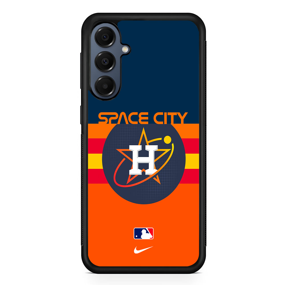 MLB Houston Astros Space Nike Samsung Galaxy A16 Case | Slim Protective Cover for Samsung Galaxy A16