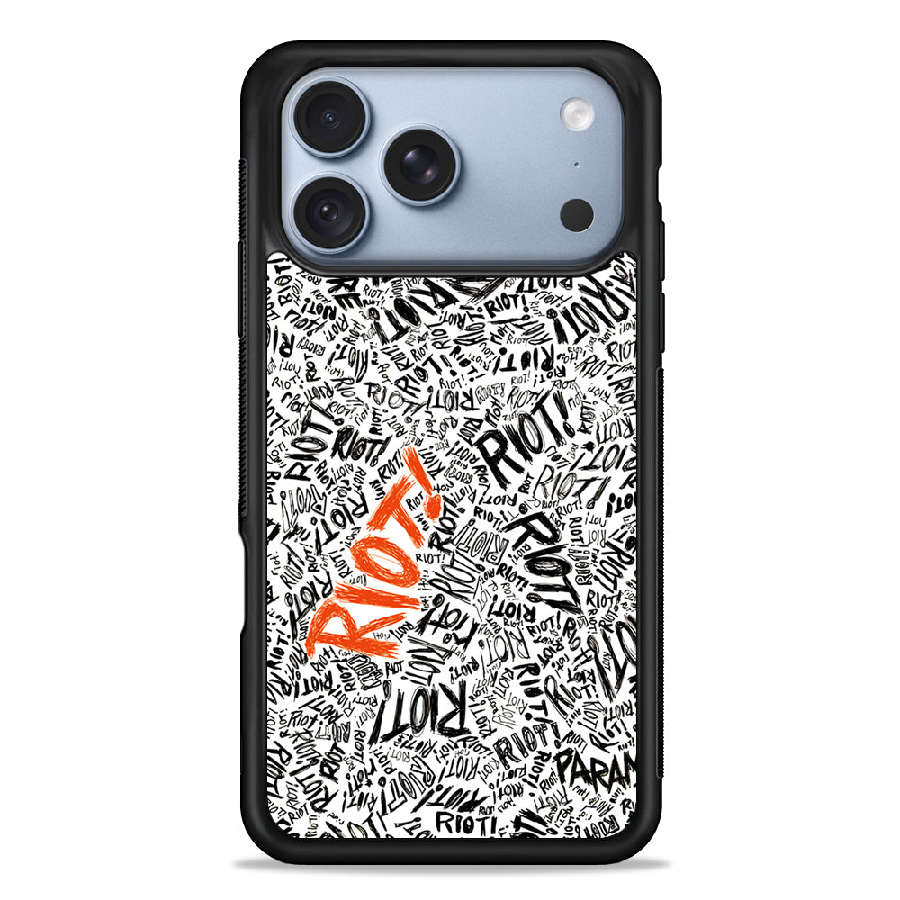 Paramore Riot Abstract iPhone 18 Pro Case - iPhone 18 Pro Silicone Case
