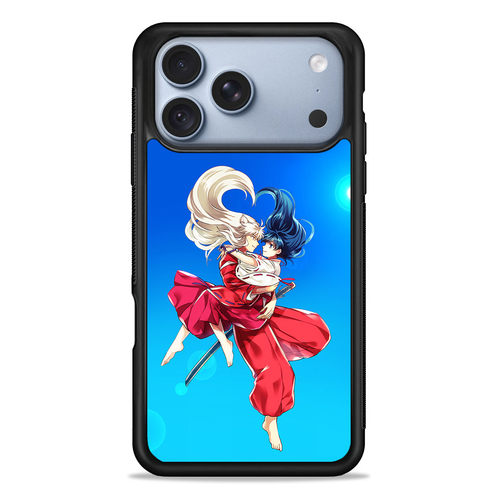 Inuyasha and Kagome Romantic iPhone 18 Pro Case - iPhone 18 Pro Silicone Case
