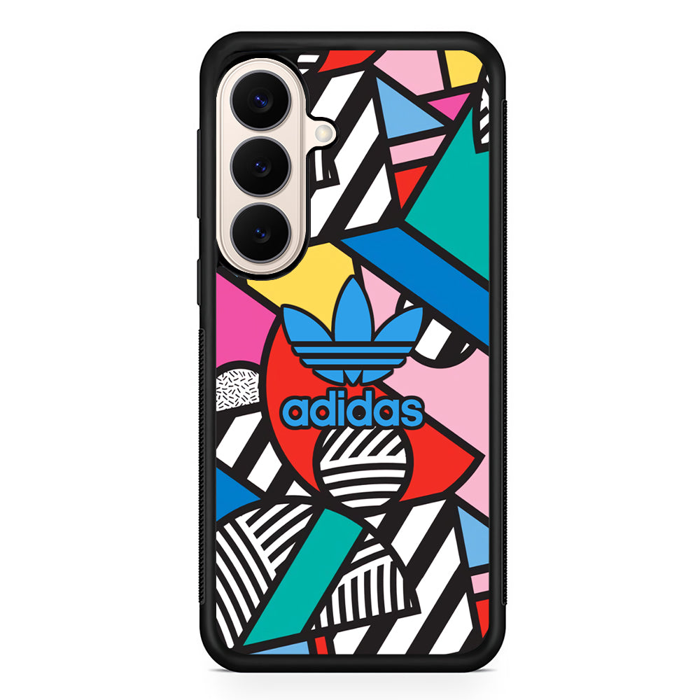 Adidas Collage of Shape Color Samsung Galaxy S26 Case – Slim Protective Phone Cover
