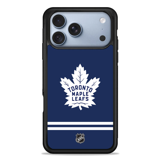 NHL Toronto Maple Leafs Team iPhone 18 Pro Case - iPhone 18 Pro Silicone Case