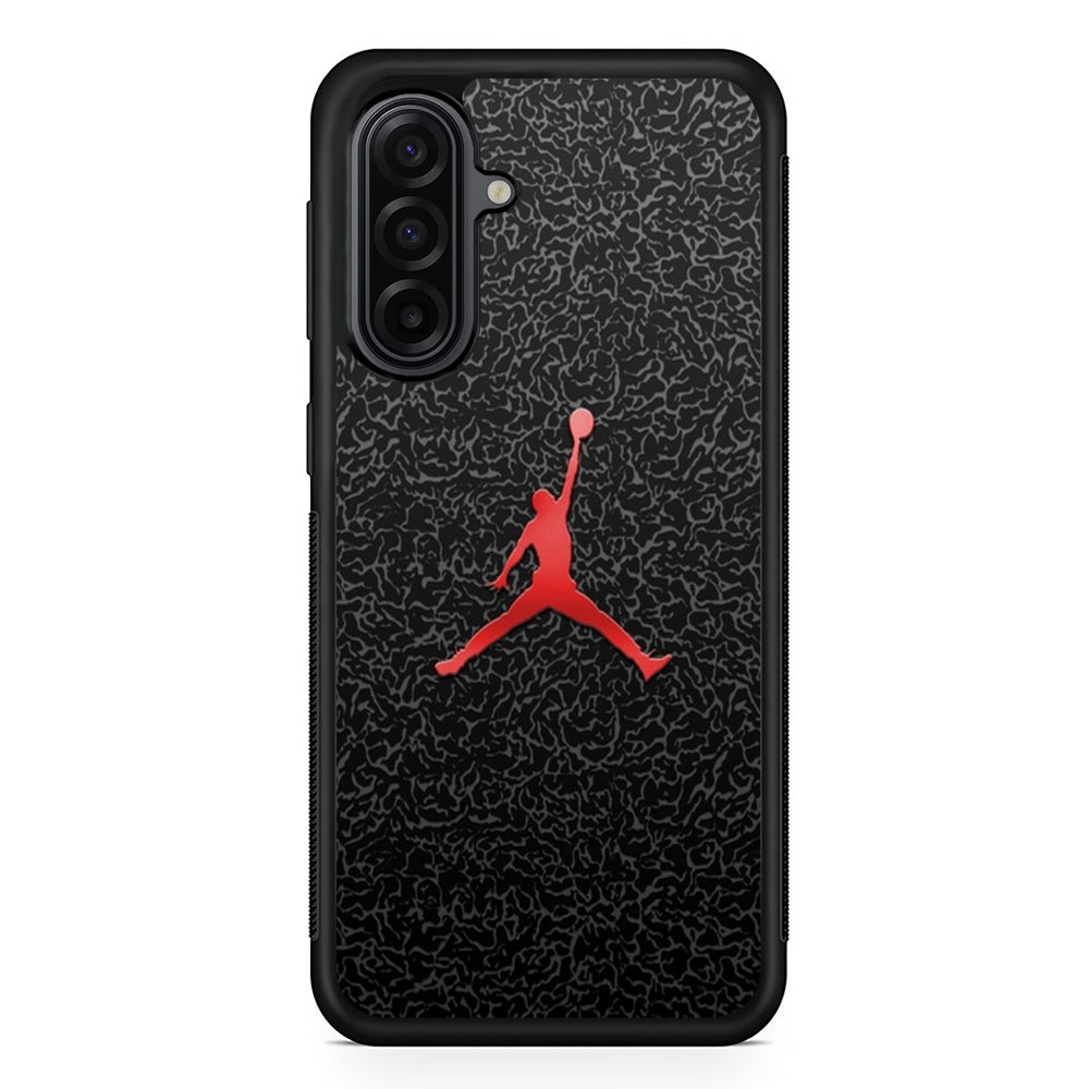 Jordan Logo 004 Samsung Galaxy A17 Case | Durable Rubber Samsung Galaxy A17 Phone Case