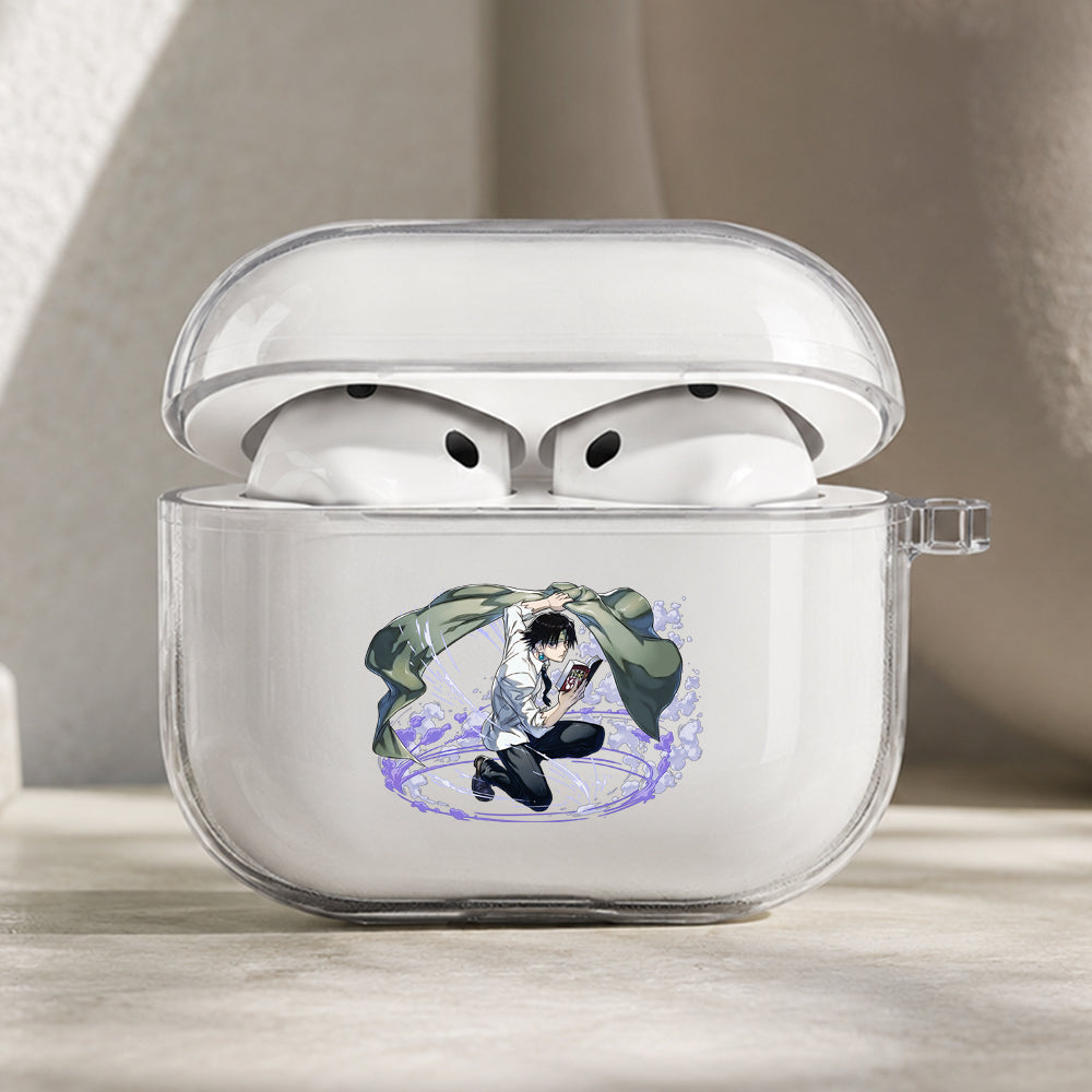 Hunter x Hunter Leader Chrollo Protective Apple AirPods Pro 3 Clear Case | Shockproof Cover