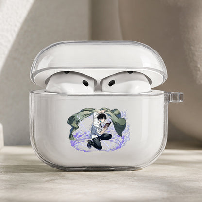 Hunter x Hunter Leader Chrollo Protective Apple AirPods Pro 3 Clear Case | Shockproof Cover