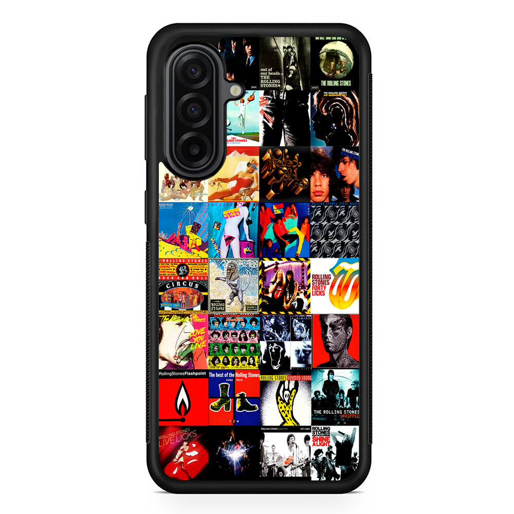 The Rolling Stones Album Samsung Galaxy A17 Case | Durable Rubber Samsung Galaxy A17 Phone Case