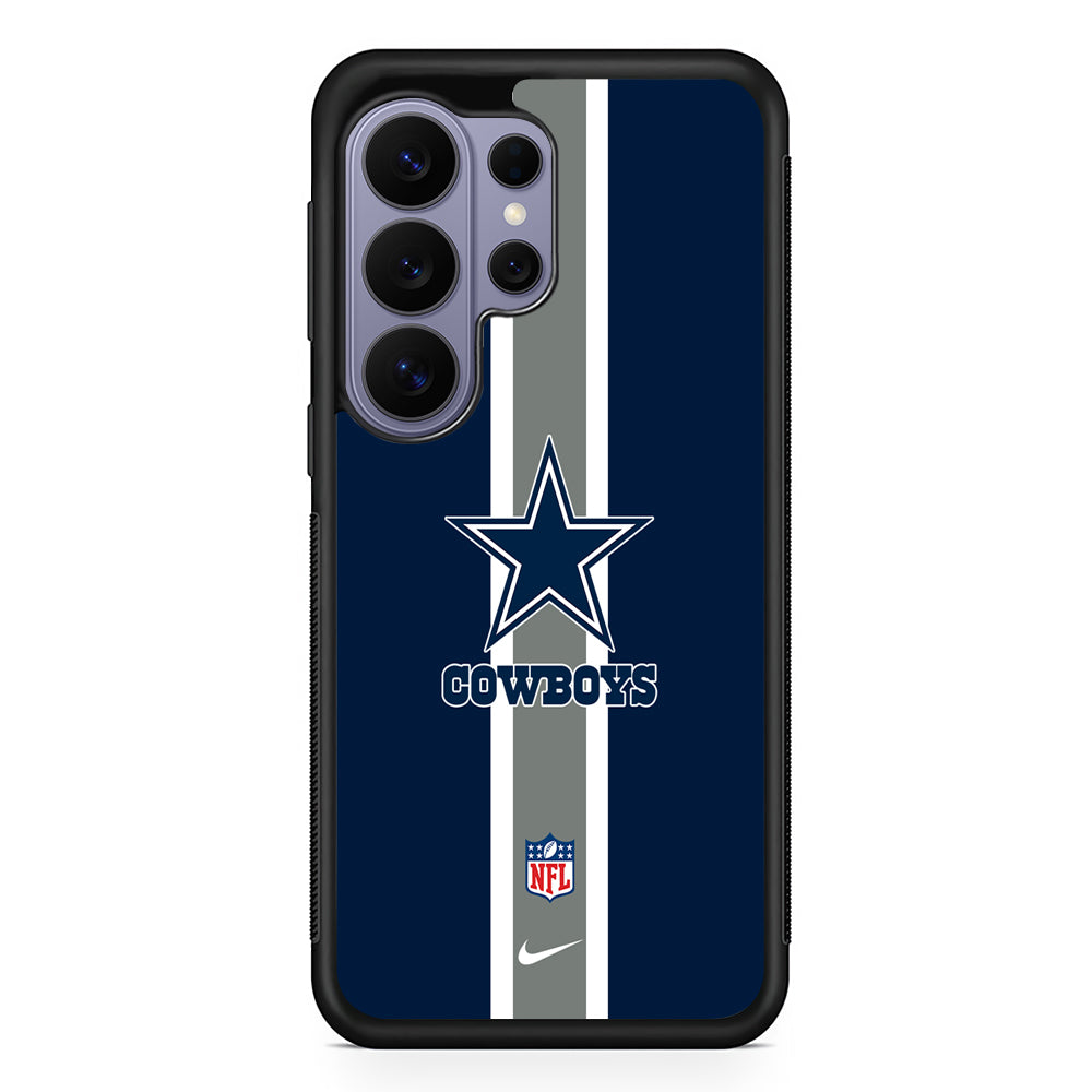 NFL Dallas Cowboys Stripe Nike Samsung Galaxy S26 Ultra Case | Slim Durable Protective Cover