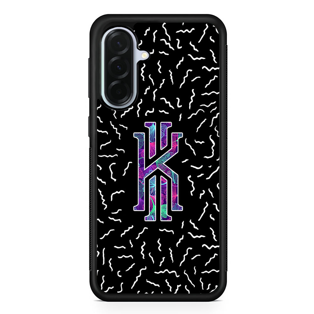 Kyrie Irving Small Striped Pattern Samsung Galaxy A36 Case | Durable Samsung Galaxy A36 Protective Case