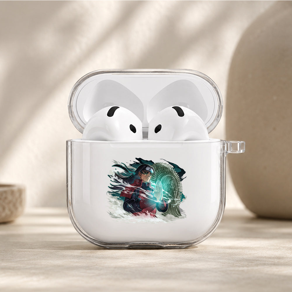 Hashirama Forest Guardian Protective Apple Airpods 4 Clear Case - Durable Clear Protection