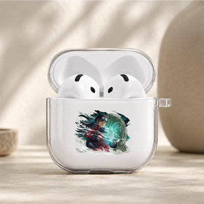 Hashirama Forest Guardian Protective Apple Airpods 4 Clear Case - Durable Clear Protection