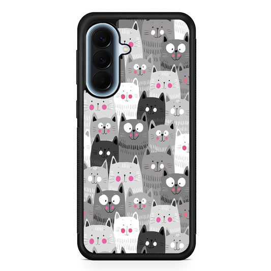 Cute Cat 001 Samsung Galaxy A57 Case | Slim Samsung Galaxy A57 Protective Case