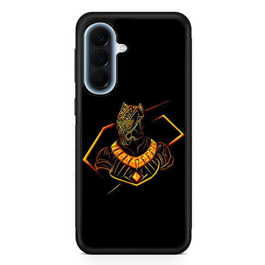 Black Panther Golden Art Samsung Galaxy A57 Case | Slim Samsung Galaxy A57 Protective Case