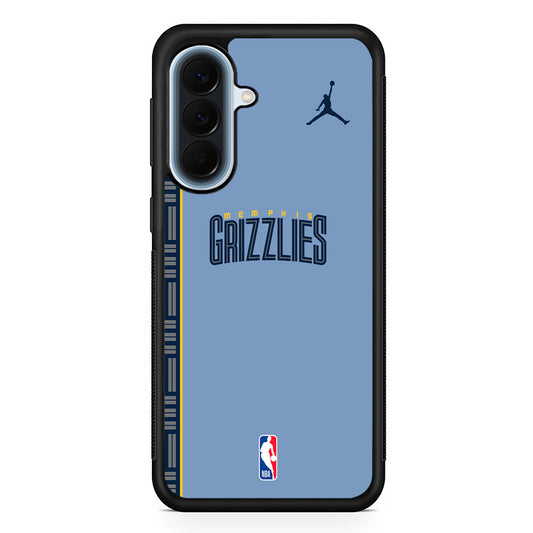 NBA Memphis Grizzlies Blue Jordan Samsung Galaxy A57 Case | Slim Samsung Galaxy A57 Protective Case