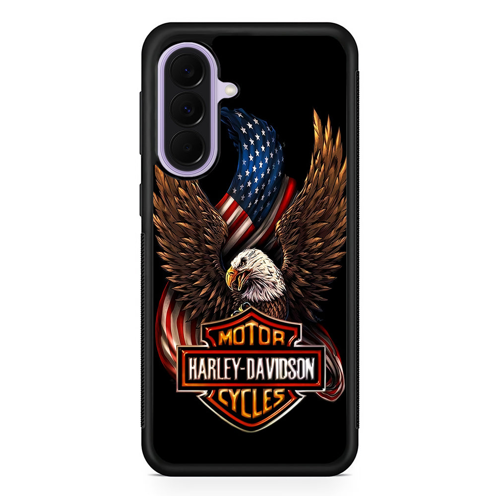 Harley Davidson Eagle US Samsung Galaxy A37 Case | Samsung Galaxy A37 Rubber Protective Case