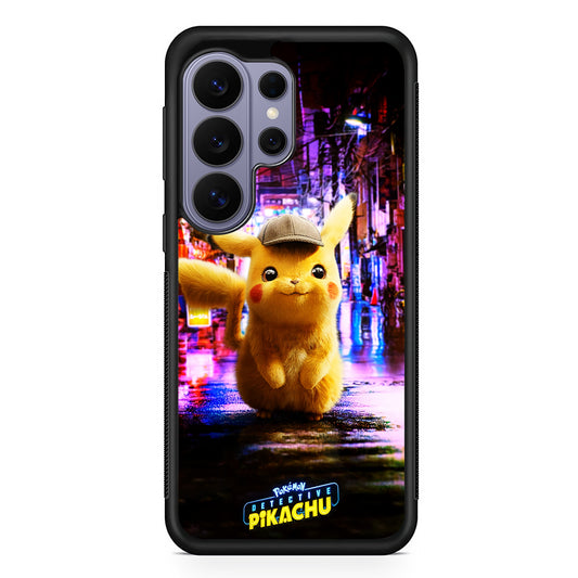 Pokemon Detective Pikachu Samsung Galaxy S26 Ultra Case | Protective Rubber Cover