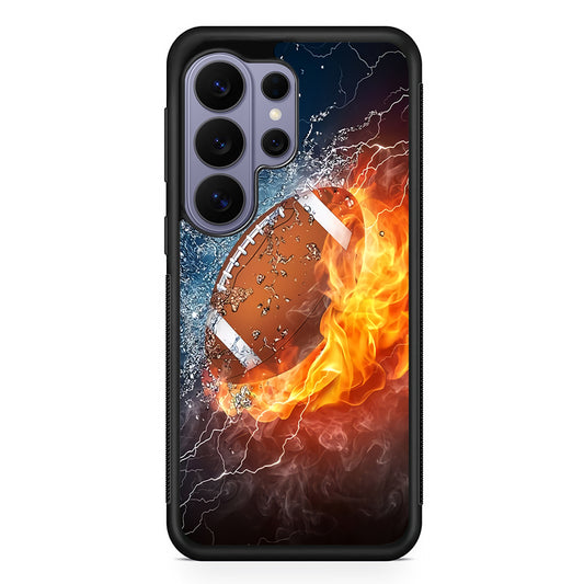 American Football Ball Cool Art Samsung Galaxy S26 Ultra Case | Protective Rubber Cover
