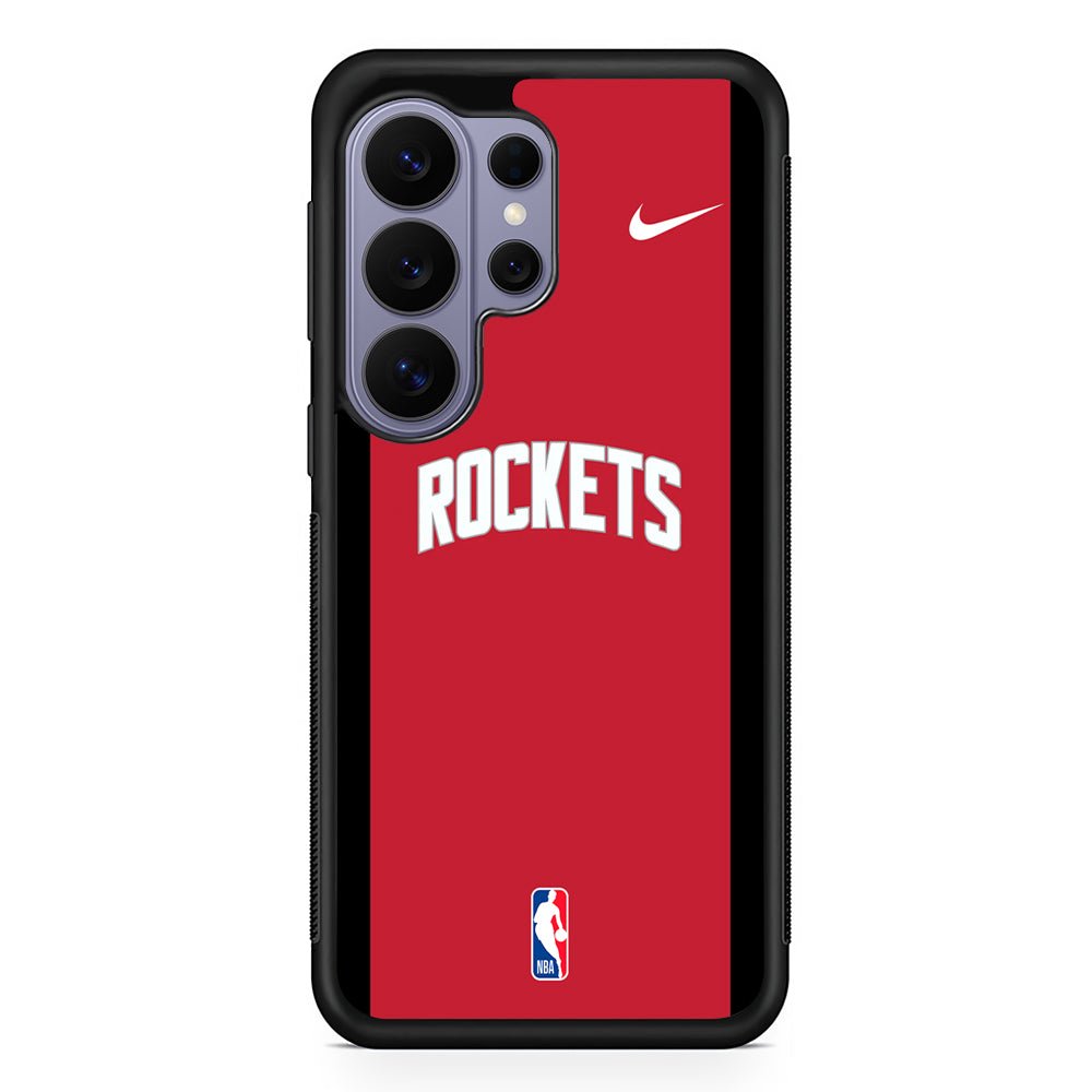 NBA Houston Rockets Red Nike Samsung Galaxy S26 Ultra Case | Slim Durable Protective Cover