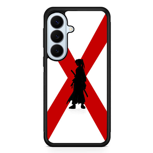 Samurai X Kenshin Silhouette Samsung Galaxy S26 Plus Case | Slim Protective Rubber Cover