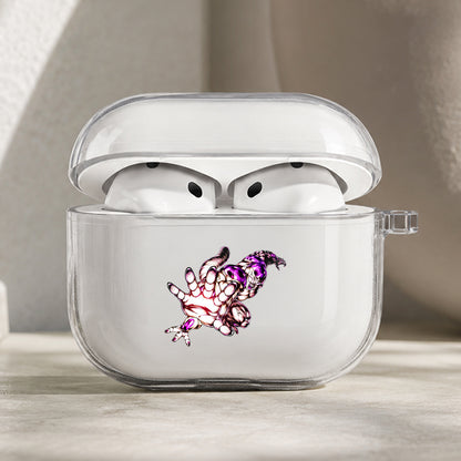 Dragon Ball Z Frieza Protective Apple AirPods Pro 3 Clear Case | Shockproof Cover