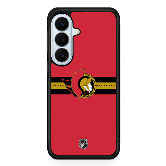 NHL Ottawa Senators Red Samsung Galaxy S26 Plus Case | Slim Protective Rubber Cover