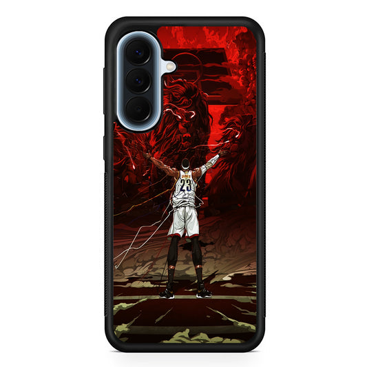 Lebron James Lion Art Samsung Galaxy A57 Case | Slim Samsung Galaxy A57 Protective Case