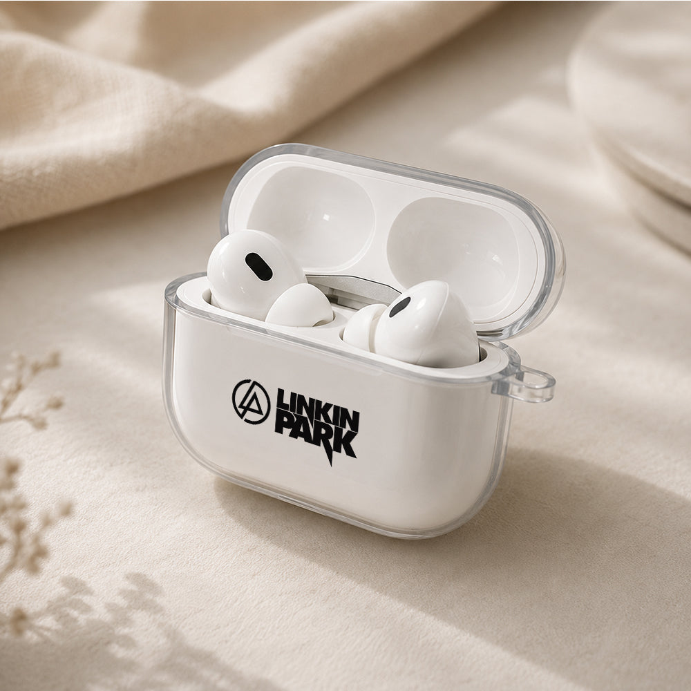 Linkin Park Iconic Protective Apple AirPods Pro 3 Clear Case | Shockproof Cover