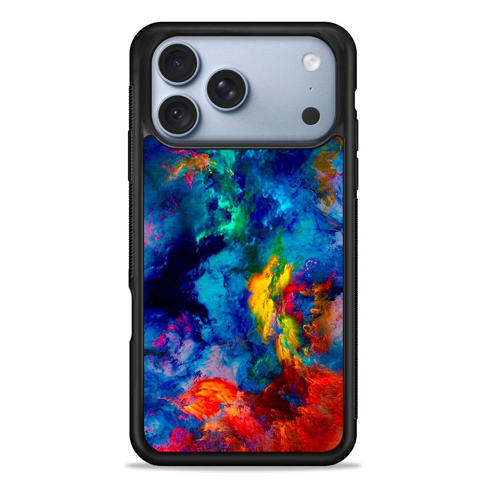 Beautiful Marble Colorful 001 iPhone 18 Pro Case - iPhone 18 Pro Silicone Case