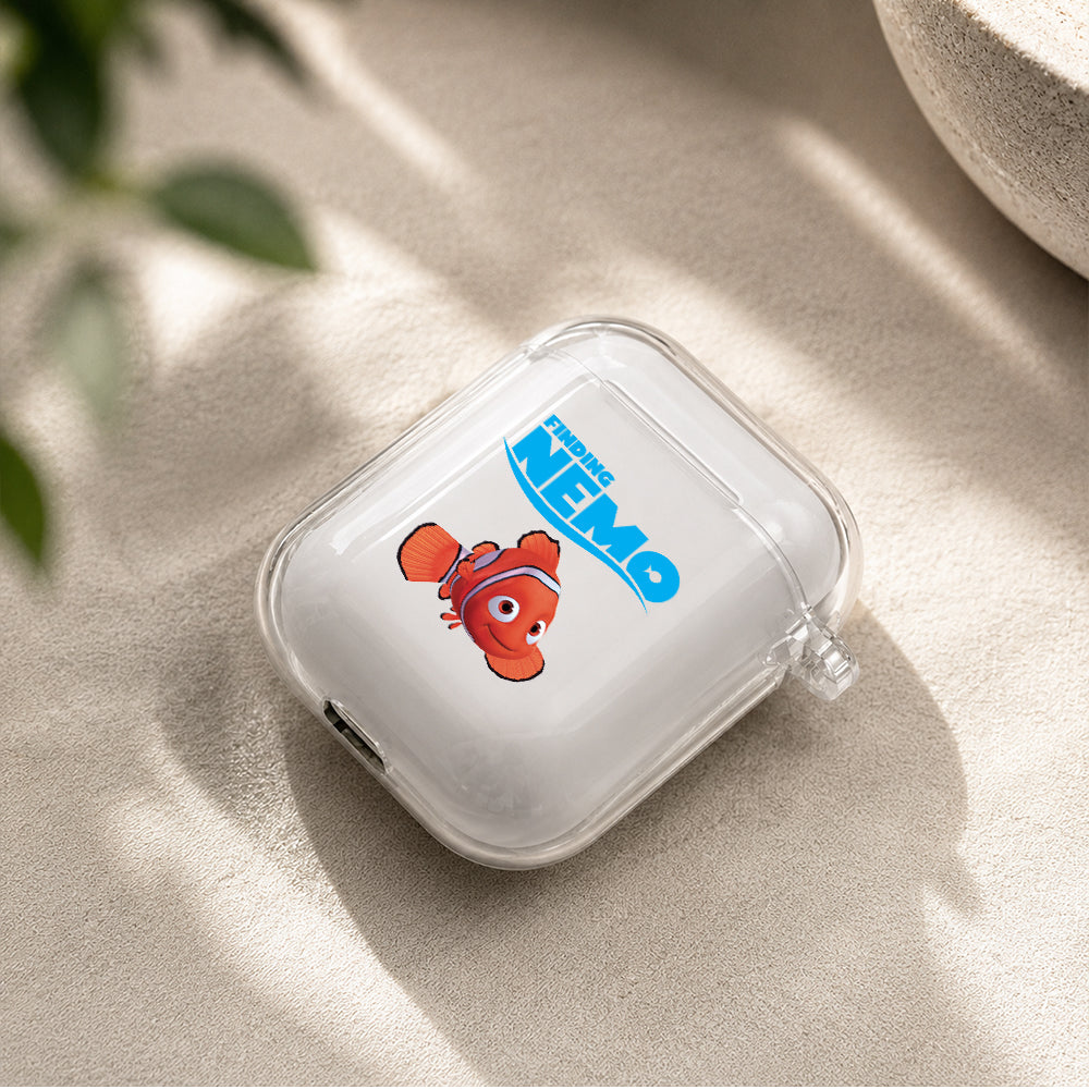 Finding Nemo Protective Clear Case Cover For Apple Airpods | Soft Silicone AirPods 1 / 2 Case | Protective Cover