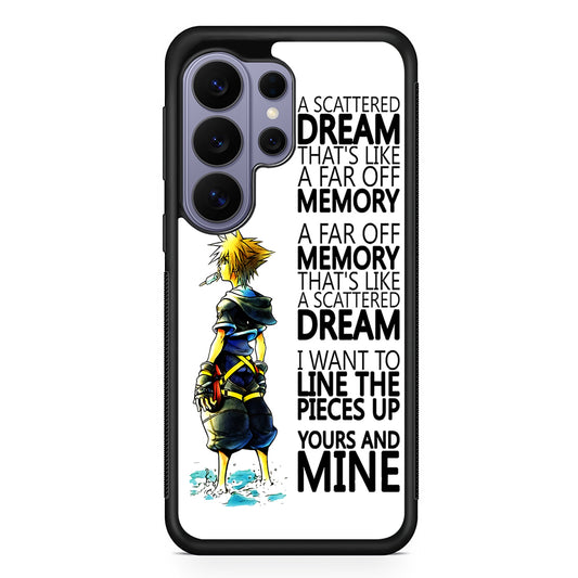 Kingdom Hearts Quote Samsung Galaxy S26 Ultra Case | Protective Rubber Cover