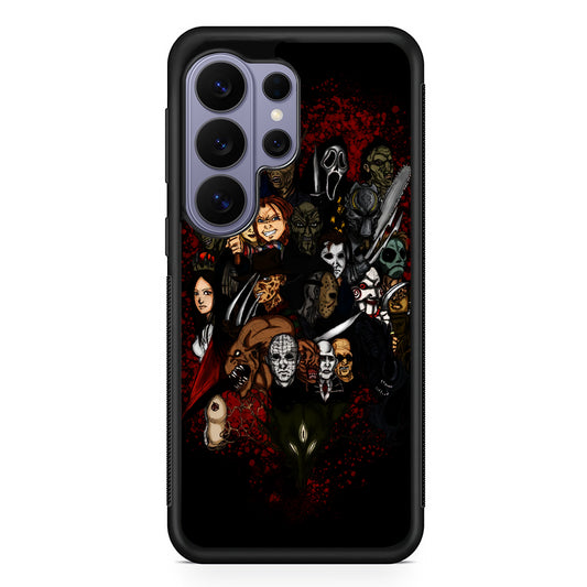 Horror Movie Character Samsung Galaxy S26 Ultra Case | Protective Rubber Cover