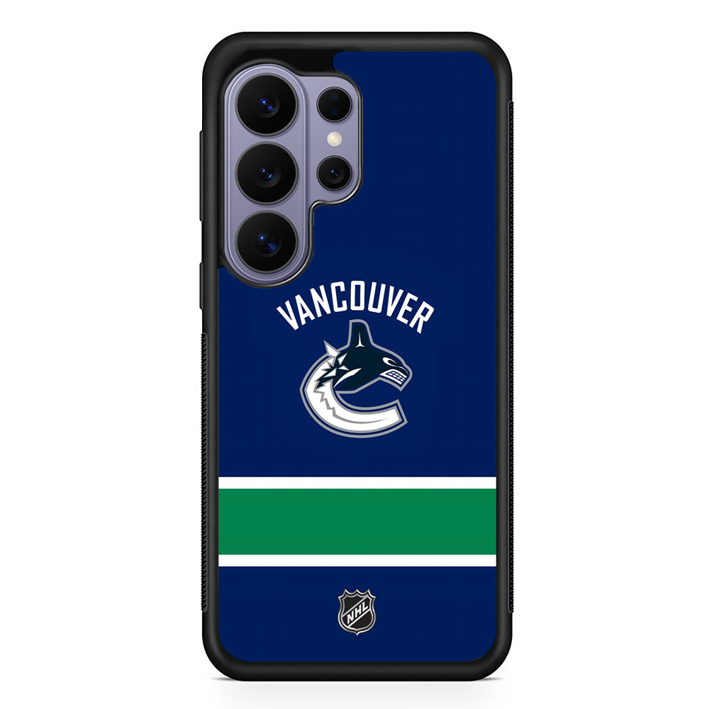 NHL Vancouver Canucks Team Samsung Galaxy S26 Ultra Case | Protective Rubber Cover