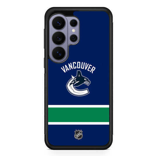 NHL Vancouver Canucks Team Samsung Galaxy S26 Ultra Case | Protective Rubber Cover