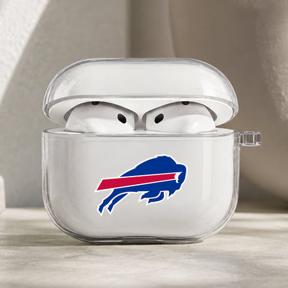 NFL Buffalo Bills Symbol Protective Apple AirPods Pro 3 Clear Case | Shockproof Cover