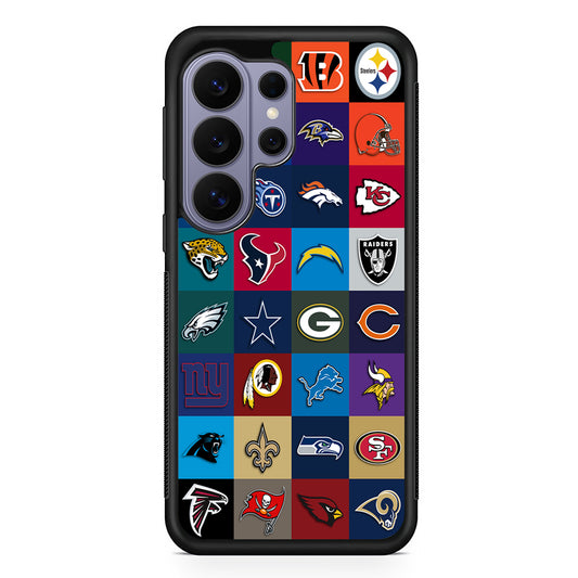 American Football Teams NFL Samsung Galaxy S26 Ultra Case | Protective Rubber Cover