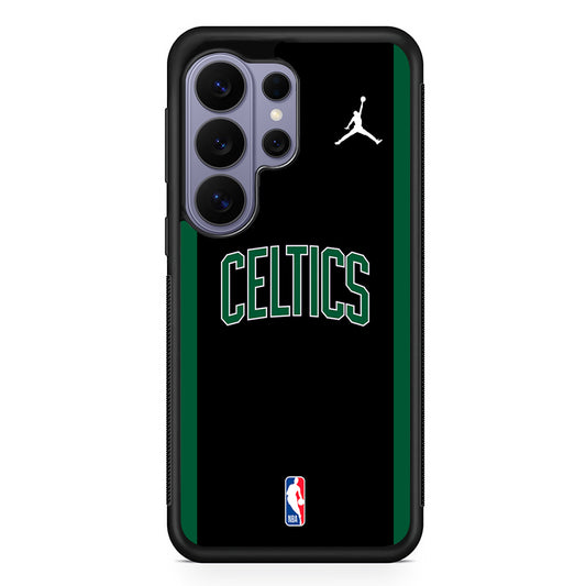NBA Boston Celtics Black Jordan Samsung Galaxy S26 Ultra Case | Slim Durable Protective Cover
