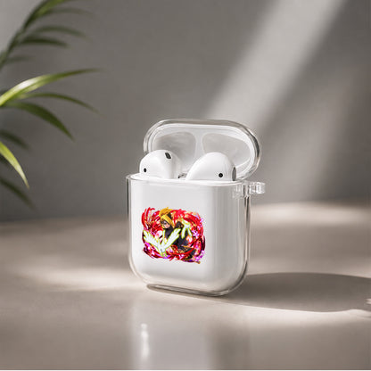 Blazing Deidara Protective Clear Case Cover For Apple Airpods | Soft Silicone AirPods 1 / 2 Case | Protective Cover
