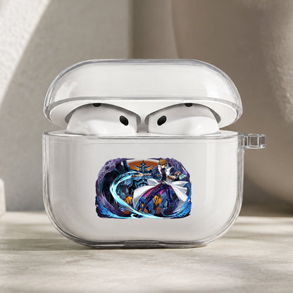 Yu-Gi-Oh Kaiba God Card Protective Apple AirPods Pro 3 Clear Case | Shockproof Cover