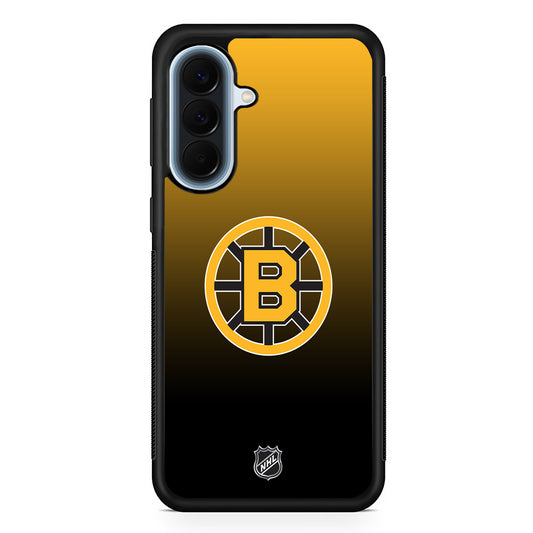 NHL Boston Bruins Gradient Samsung Galaxy A57 Case | Slim Samsung Galaxy A57 Protective Case