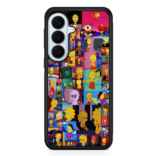 Lisa Simpson Aesthetic Samsung Galaxy S26 Plus Case | Slim Protective Rubber Cover