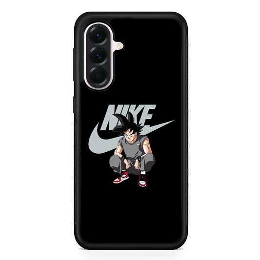 Nike Dragon Ball Goku Samsung Galaxy A56 Case | Samsung Galaxy A56 Protective Rubber Case