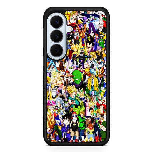 Dragon Ball Z All Characters Samsung Galaxy S26 Plus Case | Slim Protective Rubber Cover