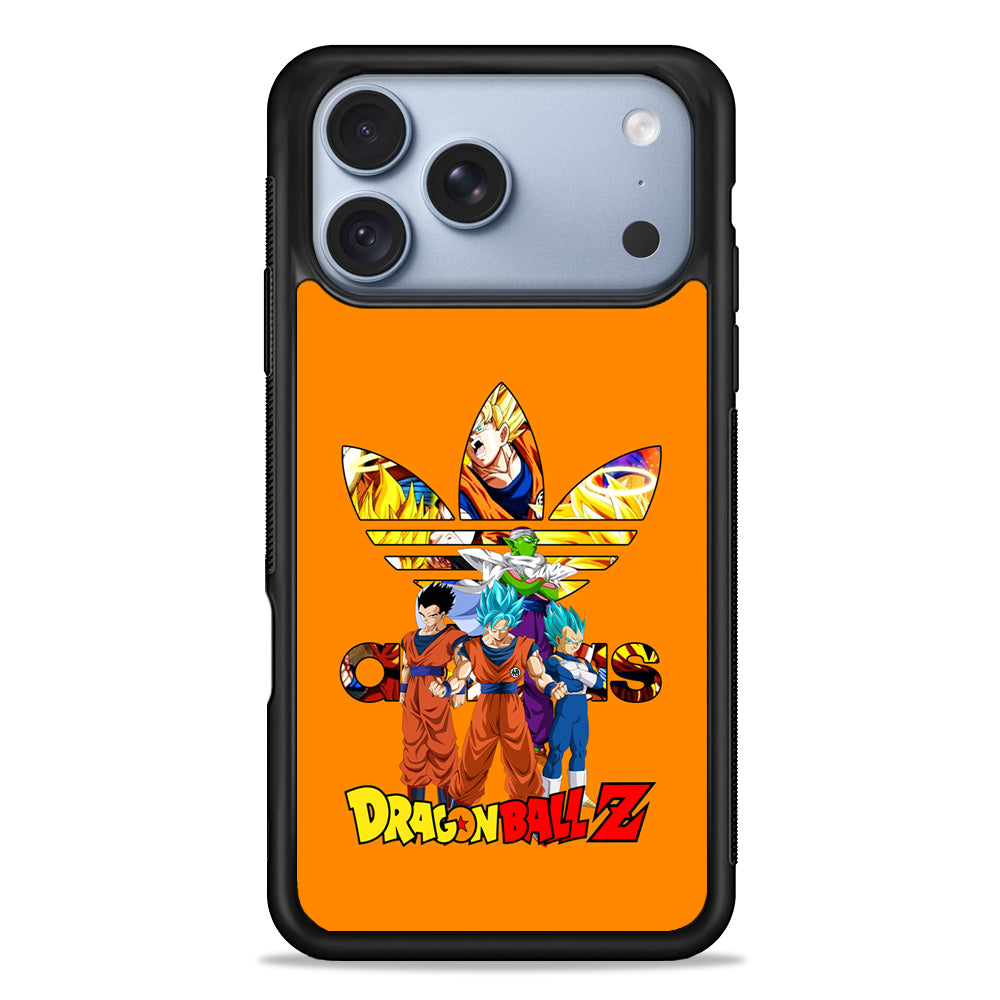 Adidas Dragon Ball Z iPhone 18 Pro Case - iPhone 18 Pro Silicone Case
