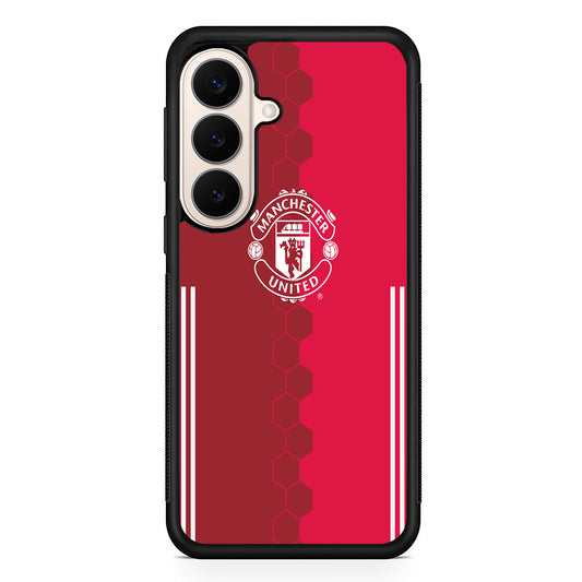 FB Manchester United Samsung Galaxy S26 Case | Durable Protective Rubber Cover