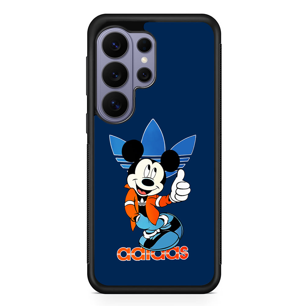 Adidas Mickey Mouse Stylish Samsung Galaxy S26 Ultra Case | Slim Durable Protective Cover