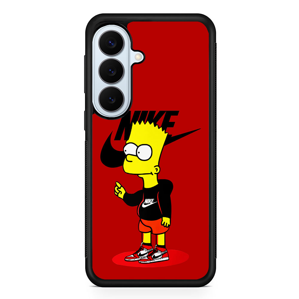 Nike Style Bart Simpson Samsung Galaxy S26 Plus Case | Lightweight Protective Phone Cover