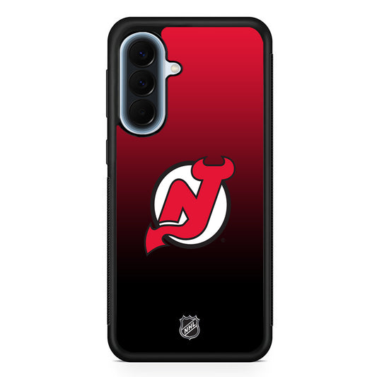 NHL New Jersey Devils Gradient Samsung Galaxy A57 Case | Slim Samsung Galaxy A57 Protective Case
