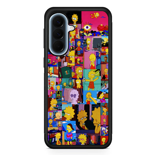 Lisa Simpson Aesthetic Samsung Galaxy A57 Case | Slim Samsung Galaxy A57 Protective Case
