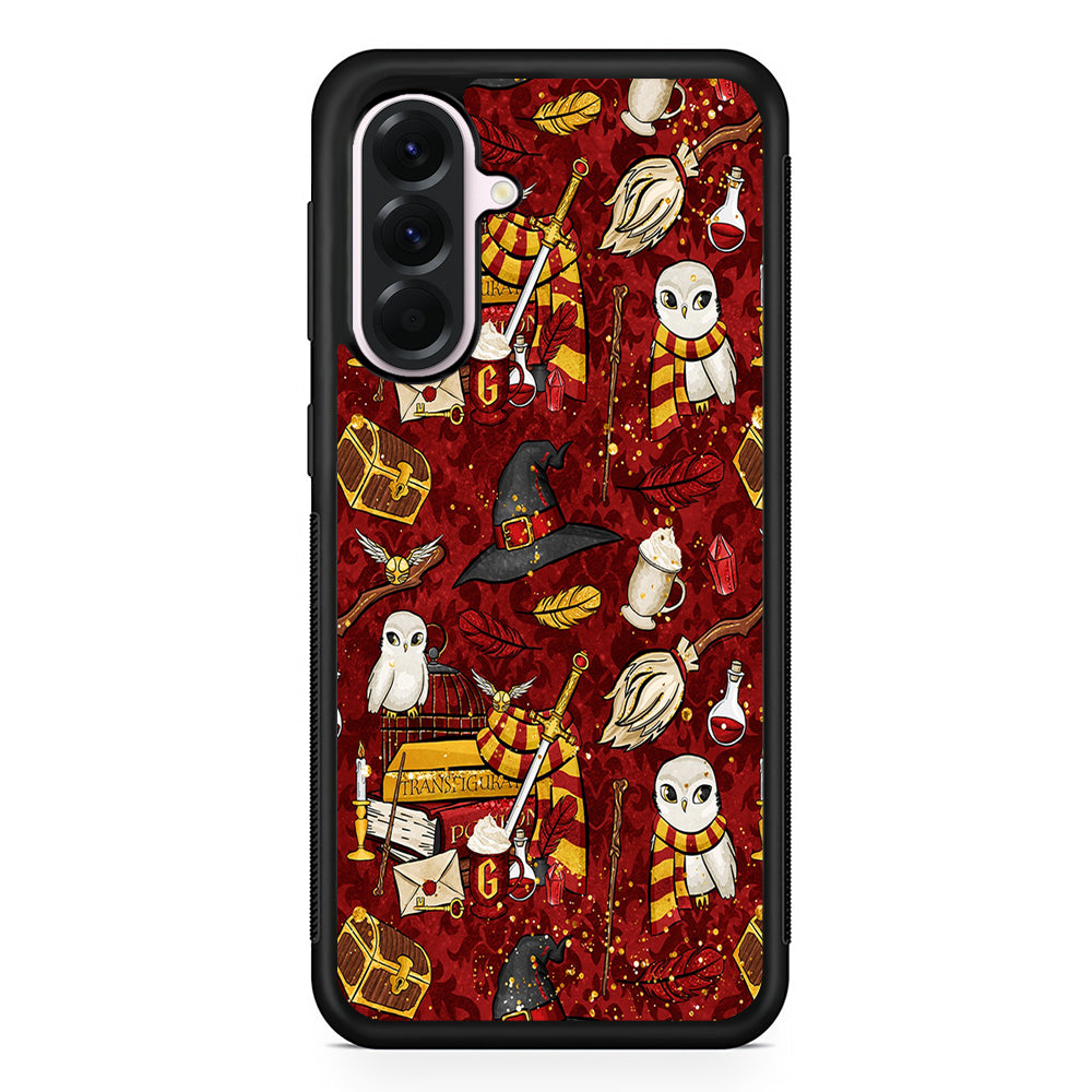 Magic Art Red Samsung Galaxy A56 Case | Samsung Galaxy A56 Protective Rubber Case
