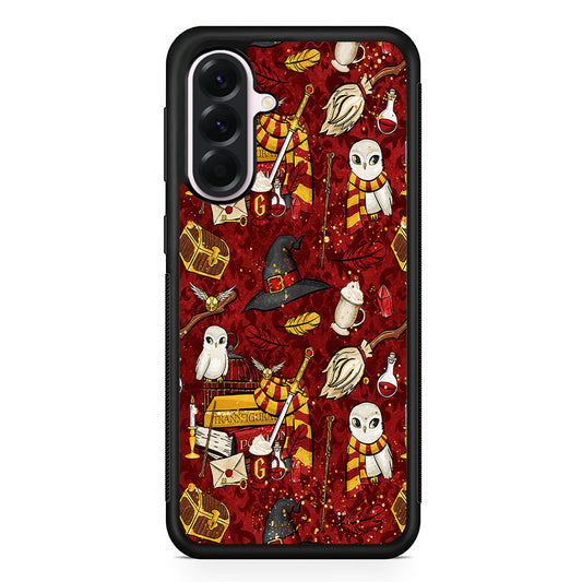 Magic Art Red Samsung Galaxy A56 Case | Samsung Galaxy A56 Protective Rubber Case